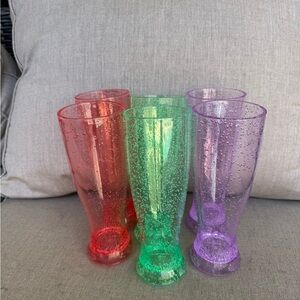 Acrylic, Drinking Tumblers, Set of 6